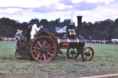 
Burrell traction engine No 394 at Liphook Steam Fair, August 1968